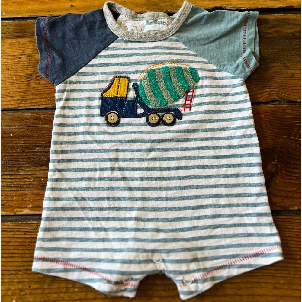 Mud Pie Concrete Truck. Size 3-6 months